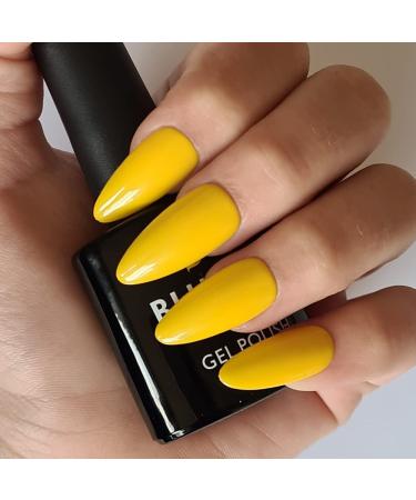 Bluesky Gel Polish YELLOW SUMMER BUTTERCUP UV LED Soak Off 2021 LIMITED 10ml KA3555 LIMITED AMOUNT