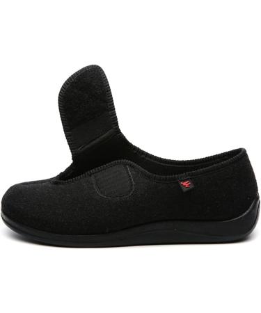WCXTY Closed Slippers Men's and Women's Diabetic Arthritis Therapy Shoes - Size 10 Black - Buy Online on GoSupps.com
