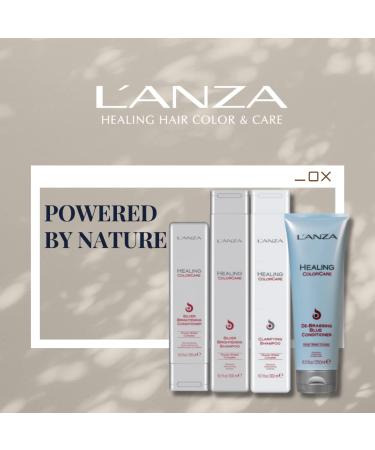 L'ANZA Healing ColorCare Silver Brightening Conditioner - 8.5 Fl Oz - For Silver, Gray, White, Blonde Hair - Controls Warm Tones - Boosts Shine and Brightness - Buy Online on GoSupps.com