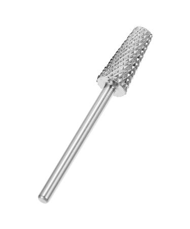 Mikinona Nail Polisher Nail Drill Bits Carbide Nail Drill Bit Electric Nail File Snowflake Nail Charm Manicure Drill Bits Nail Kit Gel Pedicure Polishing Drill Nail Grinding Head Plastic