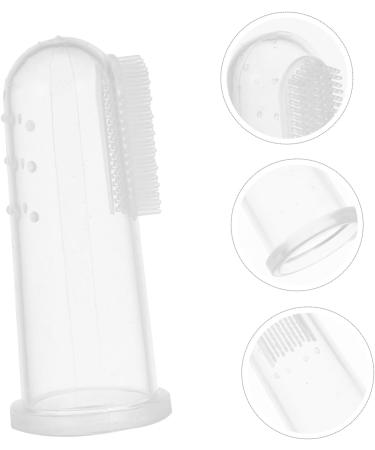 Tovinanna 3-Piece Silicone Milk Toothbrush Set | Toddler & Children Finger Toothbrushes for Effective Oral Care - Buy Online on GoSupps.com