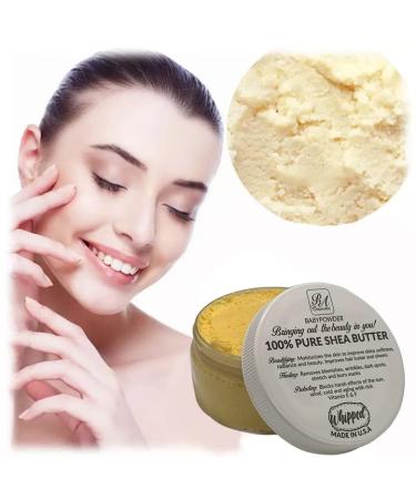 RA Cosmetics 100% African Shea Butter Whipped Baby Powder 6 oz - Natural Moisturizer for Baby's Delicate Skin - Buy Online on GoSupps.com