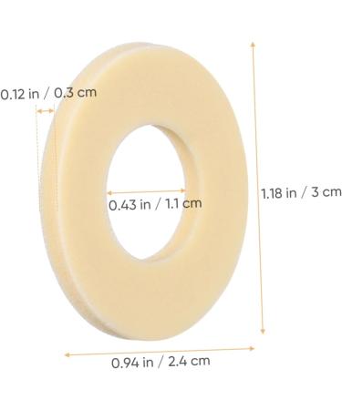 minkissy Sheets Latex Corn Stickers Toe Paste Self-Adhesive Feet Pad Feet Corn Stickers Toe Pads Bunion Protector Cushions Toe Protector Feet Corn Cushion Foot Corn Pads - Buy Online on GoSupps.com