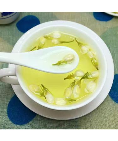 Jasmine Flower Tea 3.52 oz Dried Premium Jasmine Buds Tea-Jasmine Herbal Loose Leaf Tea 100g - Buy Online on GoSupps.com