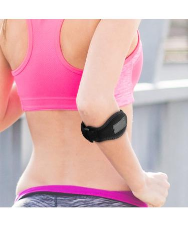 2 Pack Elbow Brace with Compression Pad for Men and Women - Navy Blue - Buy Online on GoSupps.com