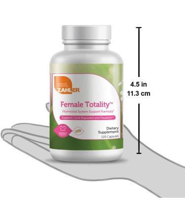 Zahler Female Totality Fertility Supplements - 120 Capsules | Prenatal Vitamins for Women | Certified Kosher - Buy Online on GoSupps.com