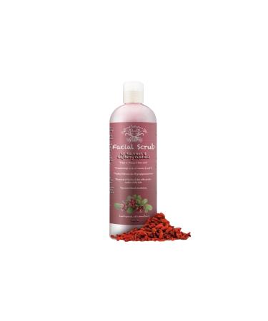 Facial Scrub with Black Seed & Goji Berry Vitamin A & E Enriched Exfoliating Cleanser
