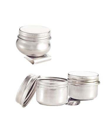 PH PandaHall Palette Cups of 2 Set  Double Dipper Palette Cup with Screw Lid and Clip  Single Palette Cup with Clip (25ml / 0.8 Oz)