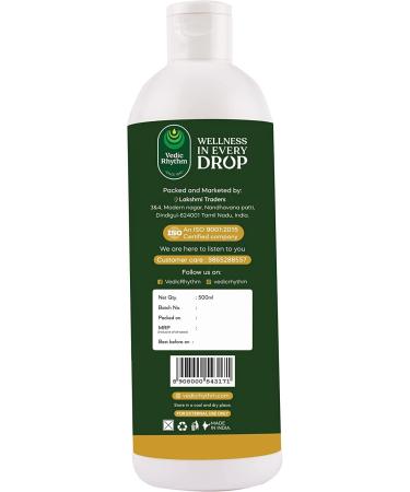 Vedic Rhythm Pancha Deepam Oil 16 Fl OZ | Chemical-Free Blend of Sesame, Neem, Castor, Mahua Oil & Cow Ghee - Buy Online on GoSupps.com