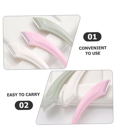 6th Meniscus Anti-Scratch Eyebrow Trimmer & 6-Piece Face Razor Set - Women's Face Hair Removal Tool for Flawless Brows & Cosmetics - Buy Online on GoSupps.com