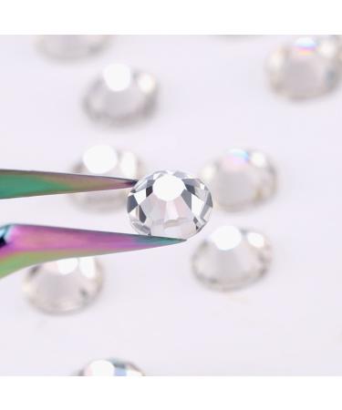 4968Pcs Nail Art Rhinestones Kit - Glass Crystals in 6 Sizes with Picking Pen and Tweezers - Mixed and White Rhinestone Set for Crafts and Jewel Designs - Buy Online on GoSupps.com