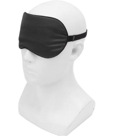 3D Memory Cotton Blackout Sleep Eyeshade - Black Sleep Mask for Side Sleepers - Men and Women - Buy Online on GoSupps.com
