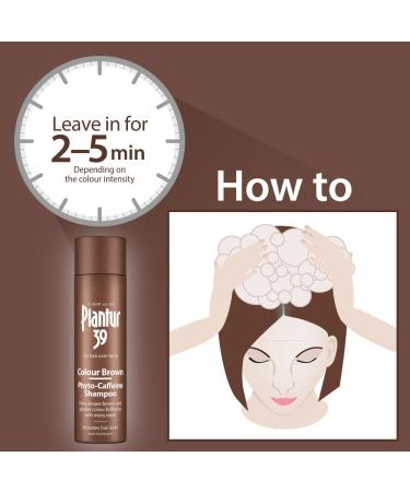 Plantur 39 Color Brown Phyto-Caffeine Shampoo - 8.45 Fl Oz | Nourish & Protect Colored Hair - International Shipping Available - Buy Online on GoSupps.com