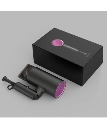 Hair Dryer Professional Ionic Hairdryer 1400W Blow Dryers 3 Heat Low Noise DC Motor with Hair Nozzle and Adapter Folding Hairdryer Powerful Hair Dryer Portable Travel Fast Drying Hair Lightweight - Buy Online on GoSupps.com
