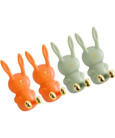 Zerodeko 20 STK Sticky Hook Set - Versatile Caricature Hanging Shaving Hook Luffa Hook Razor Hanger Toothpaste Dispenser & Towel Holder | Durable ABS Design for Home & Bathroom Organization - Buy Online on GoSupps.com