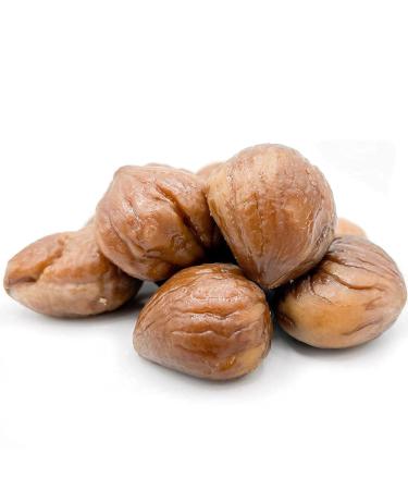 Organic Roasted Chestnut Pouches from Ardeche - Pack of 12, 3.5 oz - Ready-to-Eat Whole Chestnuts from France - Buy Online on GoSupps.com