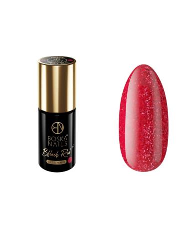Divine Nails BFlash Red Hybrid Varnish No. 374 6 ml