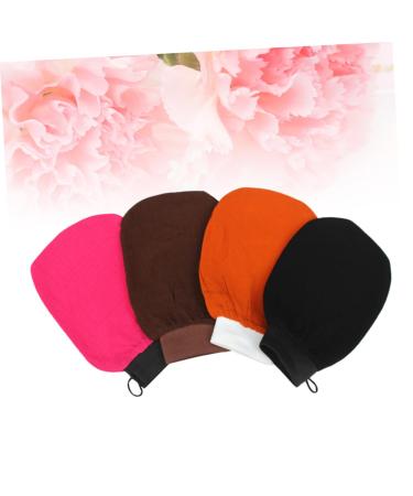 Housoutil 12 Pcs Exfoliating Body Scrubber Set | Exfoliating Gloves & Loufah Sponge for Dead Skin Removal | Ideal for Bath & Shower - International Shipping Available - Buy Online on GoSupps.com