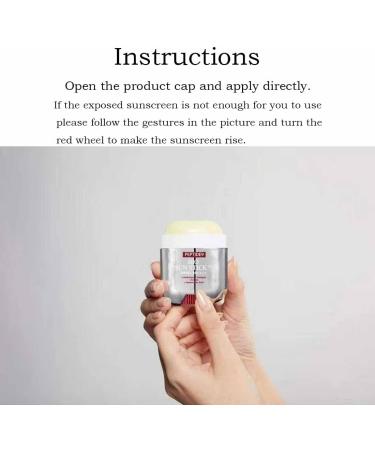 Bio Sun Stick Spf50 Unisex Portable Uv Protection Sunscreen Stick Strong Refreshing And Non-Greasy Moisturizing Brightening And Concealing Sunscreen Waterproof And Sweat-Proof - Buy Online on GoSupps.com