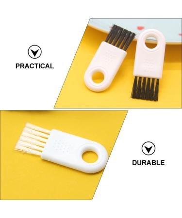 Minkissy 30-Piece Multi-Purpose Nylon Hairdressing Brush Set - Replacement Facial Tool for Trimmer & Razor - Black & White - 5x2cm - Buy Online on GoSupps.com
