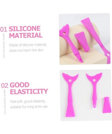 HAPINARY 3pcs Eyeliner Eyeshadow Baffle Tool Shield for Eyeliner Lash Applicator Make up Miss Makeup Stick - Buy Online on GoSupps.com
