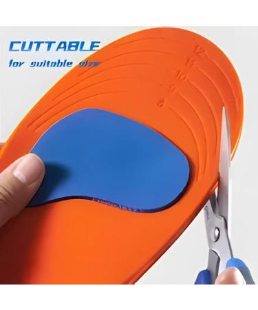 Orthotic Gel Insole for Men and Women Plantar Fasciitis Arch Adjustable Support Soles Flat-Feet Inner Heel Insoles shin Splint Flat feet Plantar Fasciitis Foot Work - Buy Online on GoSupps.com