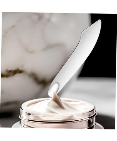 FRCOLOR 5pcs Foundation Spatula Set | Silver Makeup Tools for Mixing & Application | Cosmetic Mixing Spatula Plate - International Shipping Available - Buy Online on GoSupps.com