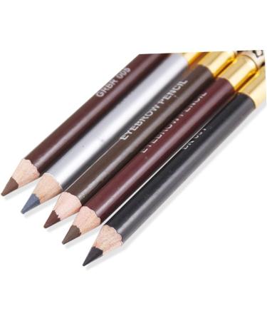 VINTORKY 2pcs Makeup Eyebrow Pencils Grey Brown Mascara White Eyeshadow Eyebrow Pencil Dark Brown Uk Wooden 1 count (Pack of 1) Brown - Buy Online on GoSupps.com