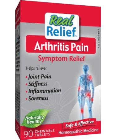 Homeolab USA Arthritis Relief Tablets 90 Chewable Tablets