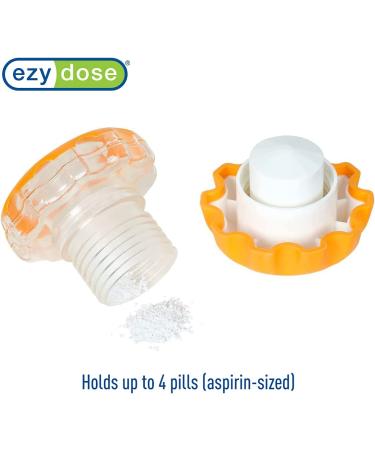 EZY DOSE Pill Crusher and Grinder with Storage Compartment - Large, Colors May Vary - Buy Online on GoSupps.com