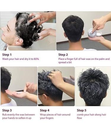 Temporary Hair Wax Color | Washable Hair Styling Clay for Cosplay & Parties - 4.23 oz - Buy Online on GoSupps.com