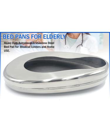 OdontoMed2011 Stainless Steel Bed Pan - Adult Size 14 x 11 3/8 - 1 Count - Buy Online on GoSupps.com