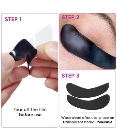 PERMANIA Lash Tint Kit - Professional Black Eyelash Dye for Newbies & Pros | Lasts 4 Weeks Includes Silicone Eye Patches - International Shipping Available - Buy Online on GoSupps.com