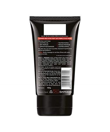 Men's Acno Fight Anti-Pimple Face Wash with Salicylic Acid - 150g | Effective for All Skin Types | Clear Skin Solution - Buy Online on GoSupps.com