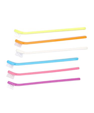 FOMIYES 6pcs Dog Toothbrush and Toothpaste Dogs Toothbrush Small Dog Toothbrush Puppy Pet Portable