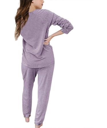 Apbondy Girls Purple Sweatpants Set | Casual Loungewear Tracksuit 11-12 Years - Buy Online on GoSupps.com