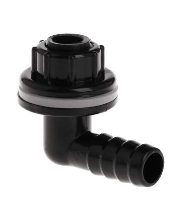 Rtengtunn Plastic Tank Connector Waterproof Water Drainage Joints Aquarium Accessories Pipe Replacement Parts for Fish Pets
