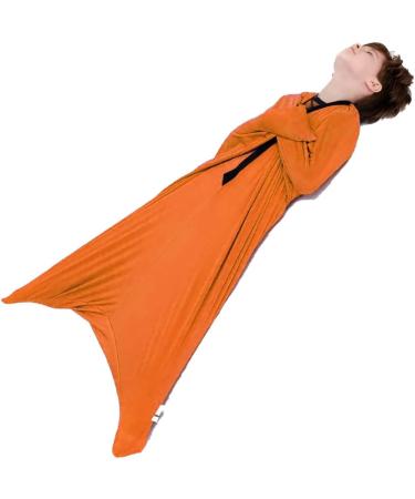 Sensory Body Sock for Kids - Stretchy Full Body Wrap to Relieve Stress - Silver Grey Medium Size - Easy to Wash & Breathable - Ideal for Children with Autism & Anxiety - Buy Online on GoSupps.com