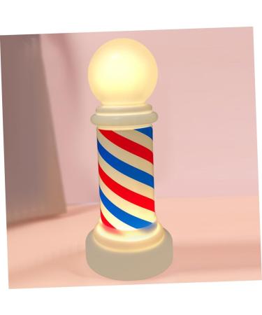 Abaodam Signs Hair Salon Pole Luminous Barber Sign Barber Light Decorative Lights Shop Sign To Rotate Small - Buy Online on GoSupps.com