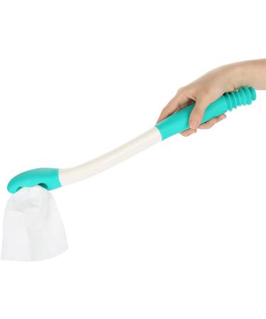 Toilet Aid Floor Wiper - Long Grip Reach & 15mm Inner Diameter for Self-Wiping | International Shipping Available - Buy Online on GoSupps.com