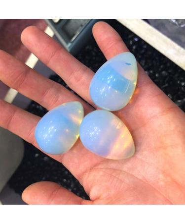 1.2 Inches Natural Opal Egg Quartz Crystal Polishing Kegel Exercise Stone 1pc Stone Mineral Specimen - Buy Online on GoSupps.com