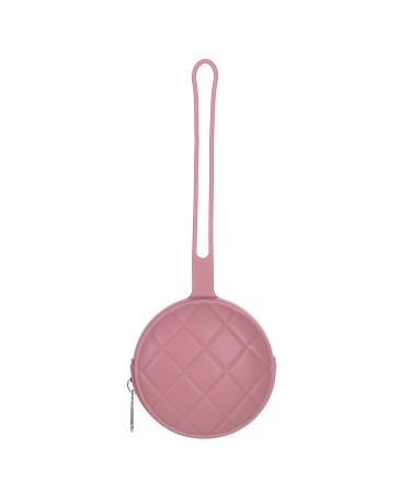 Silicone pacifier box for babies pacifier holder storage case 100% BPA-free (Power Rose)
