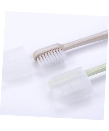 Gatuida Soft Bristle Toothbrush Set - 4 Eco-Friendly Sensitive Brushes for Women | Green Color | Ideal for Home Use - Buy Online on GoSupps.com