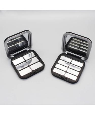 Beaupretty 2pcs Empty Eyeshadow & Lipstick Palette for Makeup - As Shown3 - Buy Online on GoSupps.com