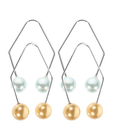 2 Paires d'Entra neurs de Fossettes du Visage Compact et L ger Couleurs Bleu Ciel et Dor Clair Appareil pour Sculpter les Joues Fabricant de Fossettes Facial Portable pour