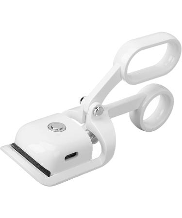 Qukaim Rechargeable Lash Curler Heated Eyelash Curler 3 Gears Temperature Adjustable Rechargeable Electric Lash Curler White - Buy Online on GoSupps.com