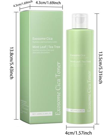 Facial toner moisturizing toner soothing herbal toner essential toner moisture binding soothing and caring for the skin 100 ml - Buy Online on GoSupps.com