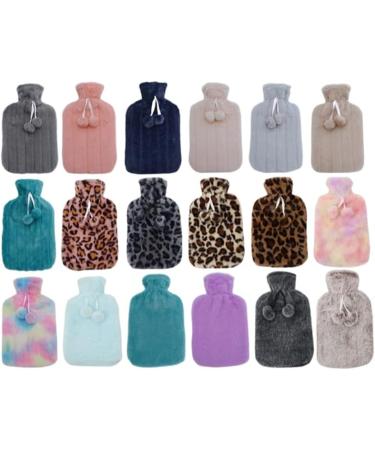 MYAMIA 500ml Hot Water Bottles with Cover | Rubber Hot Water Bag for Pain Relief | International Shipping Available - Buy Online on GoSupps.com