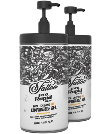  prorapid Pro Rapid Tattoo Series Inca - Shaving 05 Comfortable Aftershave Gel 1500 ml - Smooth and comfortable experience - Buy Online on GoSupps.com