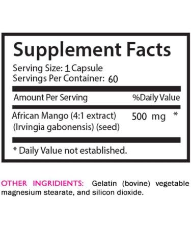 African Mango Supplements - African Mango Seed Blend Extract Fruit Powder Irvingia Gabonensis Traditional Fruit Extract Blend Plant-Based Tradition Natural Wellness Support Formula 3Bot - Buy Online on GoSupps.com